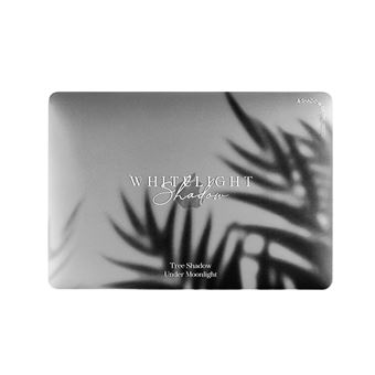 Capa Luckybutterfly para Macbook Pro (M1) A2289 A2251 A2338 | Padrão Sombra de Árvore | Prateado - 1