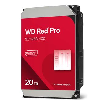 Disco Interno HDD Western Digital Red Pro WD202KFGX | 3.5" | 20 TB - 1