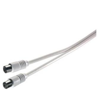 Vivanco Coaxial plug/Coaxial socket, 5m - 1