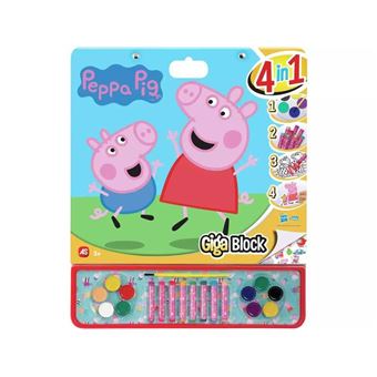 Giga Block 4 em 1 Cefa | Peppa Pig - 1