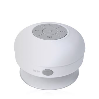 Coluna Bluetooth DAM Rariax com Ventosa - Branco - 1