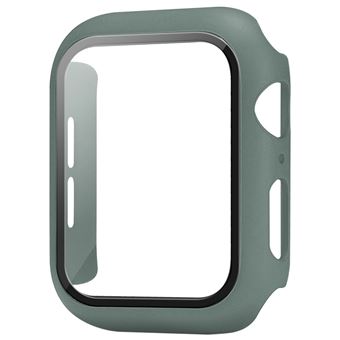 Capa Protetora HSMY Duro com Protetor de Ecrã para Apple Watch Series 3/2/1 38 mm - Verde Escuro - 2 Peças - 1