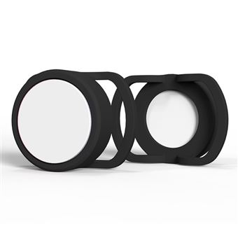Capa de Silicone Rastreador anti-perda Magunivers para cães e gatos de 30 mm Magunivers para Apple AirTag - preto/branco - 1