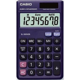 Calculadora Casio SL-300VER | Azul - 1
