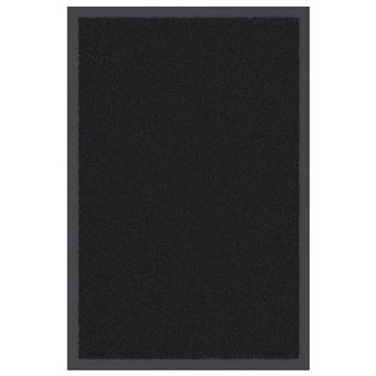 Tapete de porta vidaXL |  40x60 cm | preto - 1