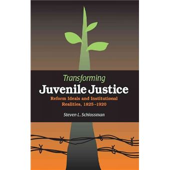 Transforming Juvenile Justice - Reform Ideals And Institutional Realities, 1825-1920 - 1