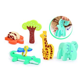 Puzzle 3D LUDI Animais 30084 | 18 Peças - 1