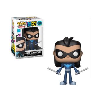 Funko Pop! DC Comic Teen Titans Go - Robin As Nightwing Pop 10cm - 580 - 1