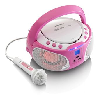 Rádio Lenco SCD-650 pink | Rosa - 1