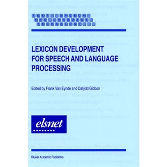 Lexicon Development for Speech and Language Processing - Hardback - 2000 - 1