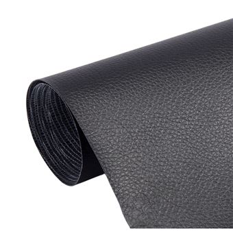 Kit Reparação couro CO-Phénix para assento de carro ou mobiliário | 100x137cm | Preto - 1