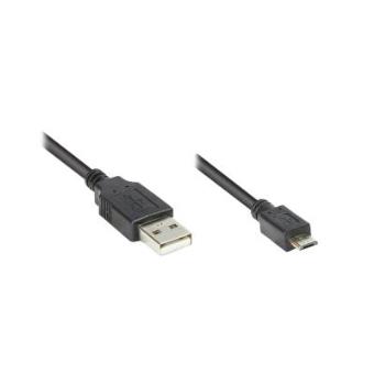 Cabo USB Alcasa 2510-MB01 Preto