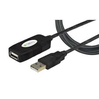Cabo Usb Techly IUSB-REP10TY | Preto - 1