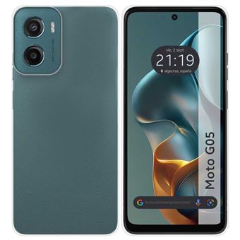Capa de TPU de Gel de Silicone Transparente Tumundosmartphone para Motorola Moto G05 / E15 - 1