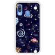 Capa Tpu Hapdey para Samsung Galaxy A40 2019 | Design Padrão de Constelação | Galáxia 2 - Transparente