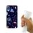 Capa Tpu Hapdey para Samsung Galaxy A40 2019 | Design Padrão de Constelação | Galáxia 2 - Transparente_3