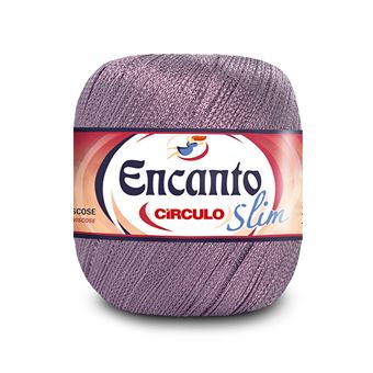 Fio de Crochet Circulo Encanto Slim | 100G | Malva - 1