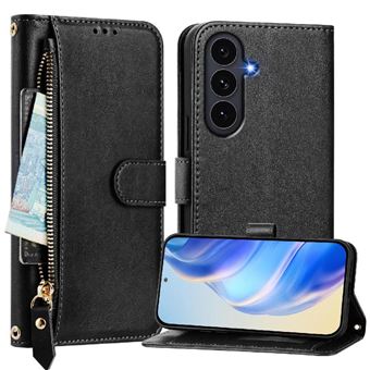 Capa Carteira FLOODKING para Samsung Galaxy S25 FE | Preto - 1