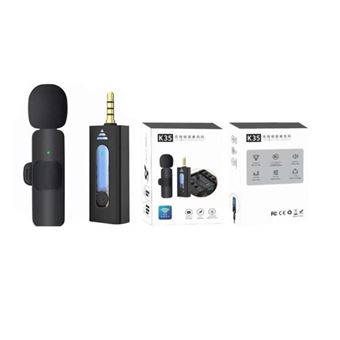 Microfone Wireless Universal Skyhe K35 | Jack 3.5mm - Preto - 1
