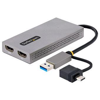 Adaptador Gráfico Usb StarTech.com 107B-USB-HDMI | Cinzento - 1