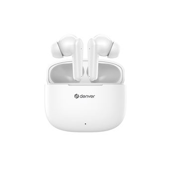 Auriculares Bluetooth Denver TWE-48W | Branco - 1
