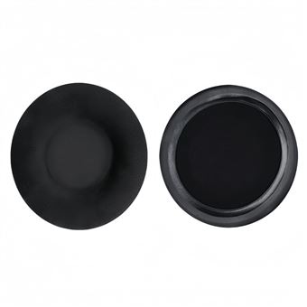 Almofadas para Auscultadores V-REEL para SONY MDR-ZX100 ZX100AP ZX110 ZX300 V150 V300 | Preto | Tecido de Pelúcia - 1