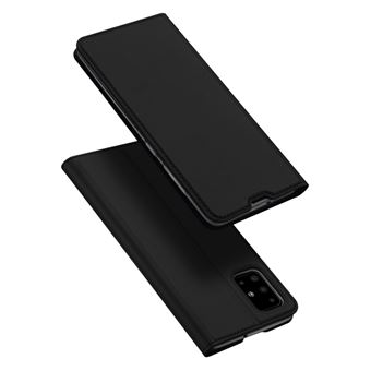 Capa Magunivers | TPU com suporte para cartão Preto para Samsung Galaxy A71