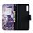 Capa PU Magunivers suporte para impressão de padrões pavão para Samsung Galaxy A50_3