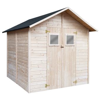 Abrigo de Arrumação para Jardim vidaXL 226x248x218 cm madeira - 1