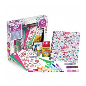 Conjunto de Criações Scrapbooking Crayola - 1