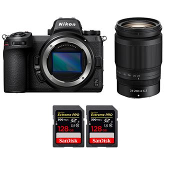 Nikon Z7 II + Z 24-200mm f/4-6.3 VR + 2 SanDisk 128GB Extreme PRO UHS-II SDXC 300 MB/s + PDF 15 Técnicas para Melhorar as suas Fotografias - 1