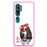 Capa Hapdey para Xiaomi Mi Note 10 - Note 10 Pro - CC9 Pro | Silicone Flexível em TPU | Design Cavalier King Charles Spaniel, de Paris com amor - Rosa_0