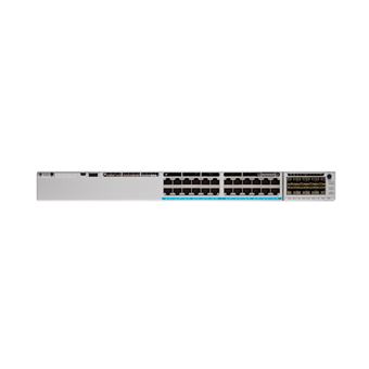 Switch de Rede Cisco C9300L-24P-4X-E | Cinzento - 1