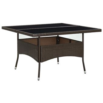 Mesa para Exterior VidaXL 310556 | Castanho - 1