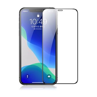 Película de Vidro Temperado Full Cover Transparente CO-Phénix para iPhone 12/12 Pro Borde Preto | 6,1 - 1