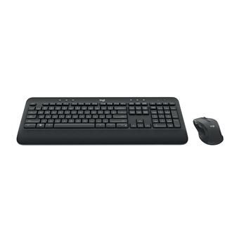 Teclado Wireless + Rato Logitech 920-008923 | Idioma: Inglês US | Preto - 1