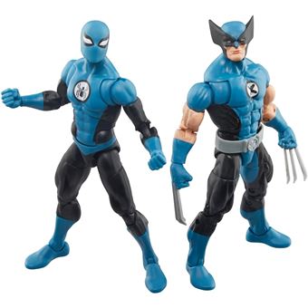 Figuras Wolverine & Spider-Man Fantastic Four Marvel Legends | 15 cm - 1