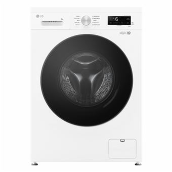 Máquina de Lavar Roupa LG F4NX1009NWB | 9 Kg | 1400 RPM | A | Branco - 1