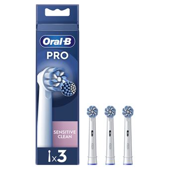 Cabeça de Escova de Dentes Oral-B Pro Sensitive Clean | Branco - 1