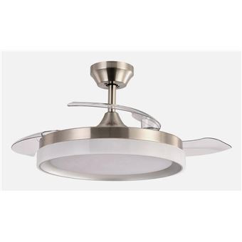 Ventoinha de Teto Fabrilamp 208491303 | 6 Velocidades | 30 W | Níquel - 1