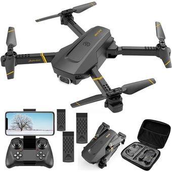 Drone SZSMART V4 WIFI com 2 câmaras | HD | Autonomia: Até 20 min | 3 Baterias | branco - 1