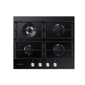 Placa de Cozinha a Gás Vitrocerâmica Encastrável Samsung NA64H3010AK Preto - 1
