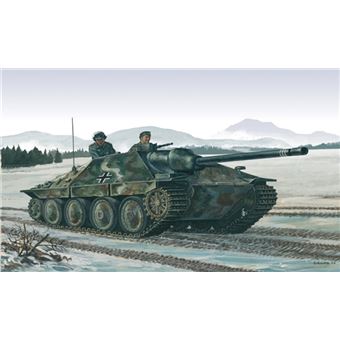 Modelo de veículo militar terrestre Italeri Jagdpanzer 38(t) Hetzer | Cinzento - 1
