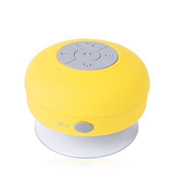 Coluna Bluetooth DAM Rariax com Ventosa - Amarelo - 1
