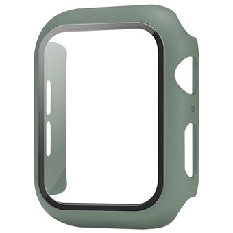 Capa Protetora HSMY Duro com Protetor de Ecrã para Apple Watch Series 3/2/1 38 mm - Verde Escuro 2 - 2 Peças - 1