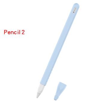 Capa silicone luvas de estilete macio azul para Apple Pencil (2nd generation) - 1