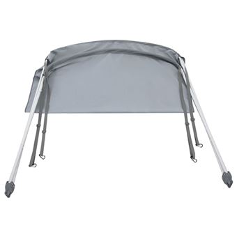 Toldo para Barco Intex | 160x142 cm | Tecido oxford cinzento - 1