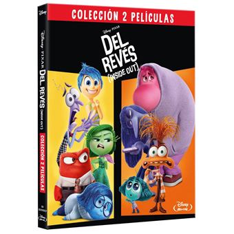 Inside Out 1 + Inside Out 2 (2015, 2024) (Disney) / Del Revés 1 + Del Revés 2 [ (2Blu-ray) - 1