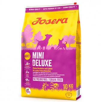 Ração seca para cão adulto pequeno Josera Mini Deluxe Grainfree | 10 kg - 1
