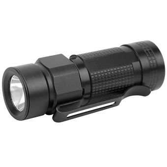 Mini lanterna de bolso CHRONUS | LED | USB | à prova d'água | Preto - 1